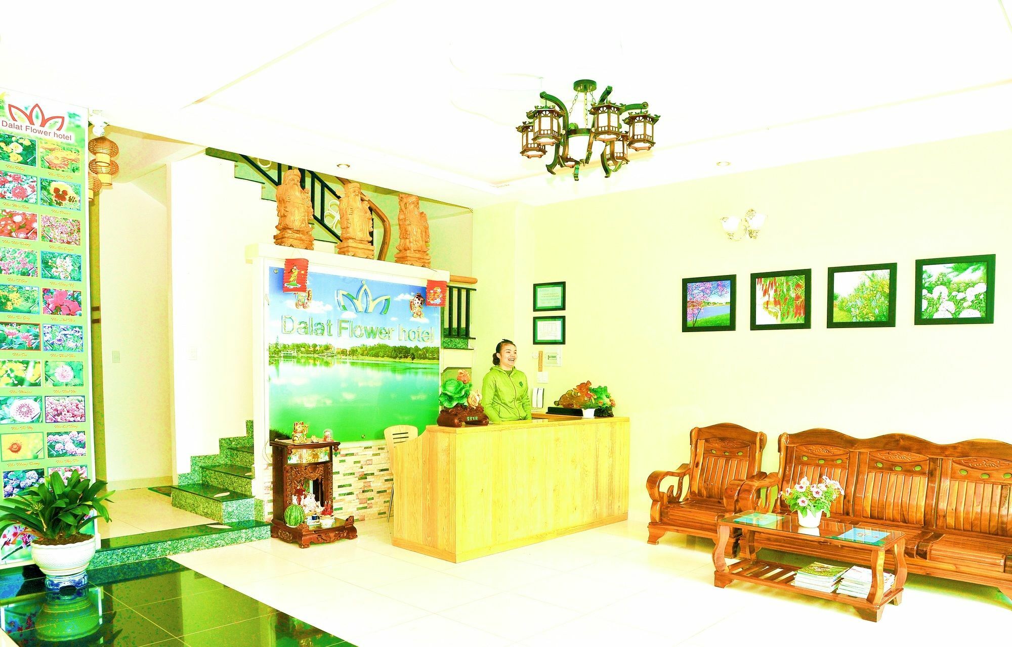 Dalat Flowery Hotel & Coffee Extérieur photo